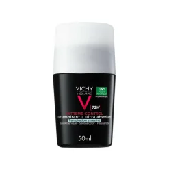 Vichy Dermatologisk Hudpleje Til Mænd|Deodoranter>Homme Antiperspirant Deodorant Roll-On 72T