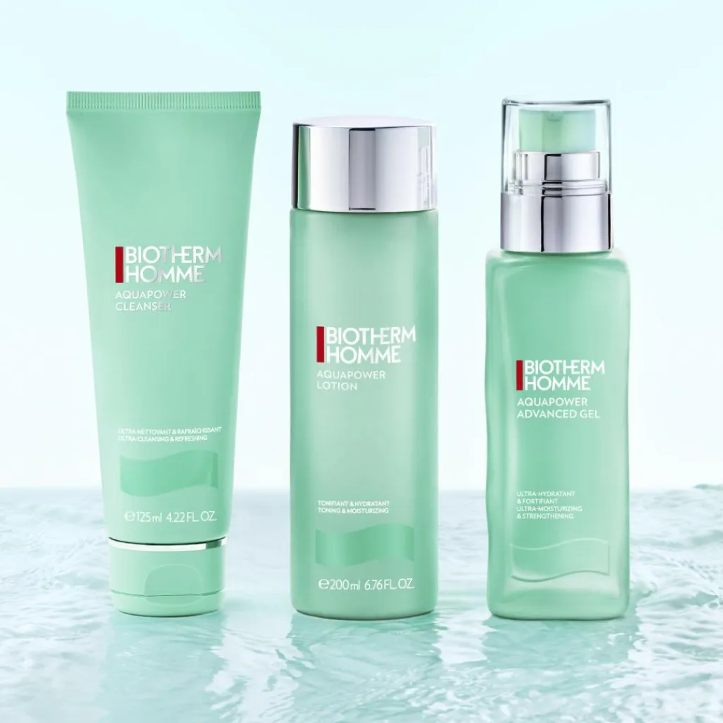 Biotherm Homme Aquapower Advanced Moisturizing Gel Normal Skin< Ansigtspleje|Dagcreme