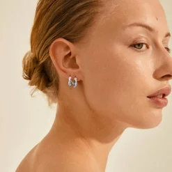 Pilgrim Hoops med trendy, organic shapes< Smykker