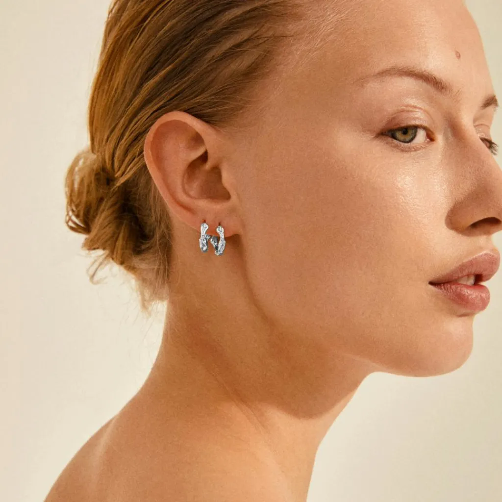 Pilgrim Hoops med trendy, organic shapes< Smykker