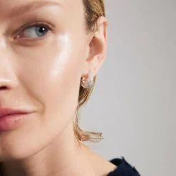Pilgrim Hoops Øreringe med Preciosakrystaller Focus< Smykker