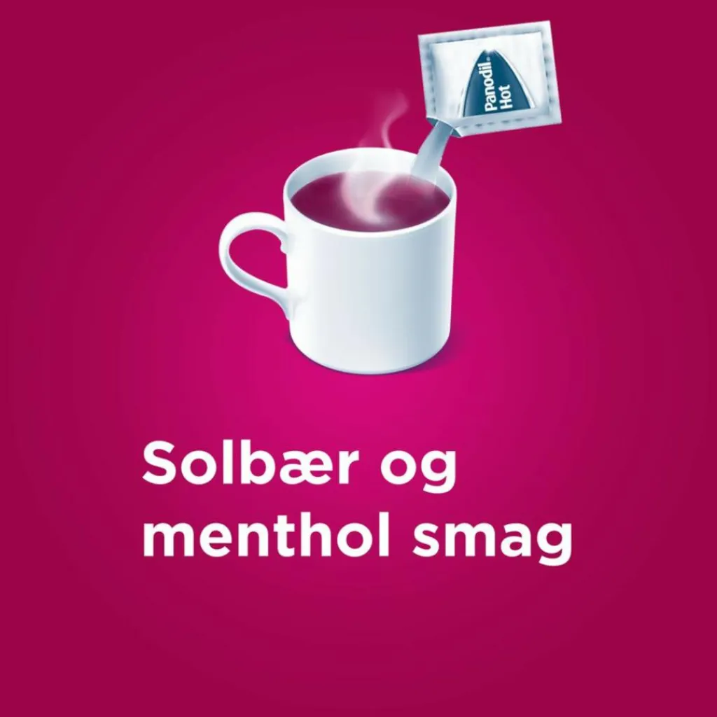 Panodil Hovedpine|Smerter>Hot 500 mg pulver til oral opløsning, brev