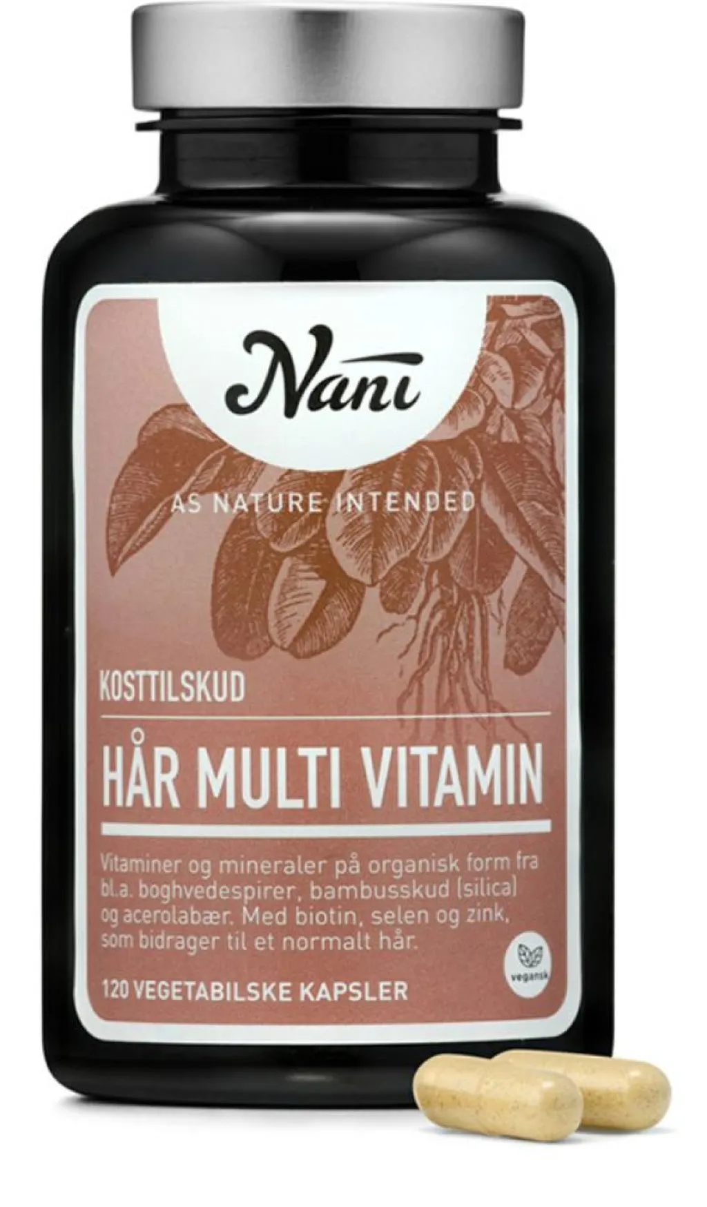 Nani Hår Multi Vitamin< Hud, Hår & Negle|Multivitaminer