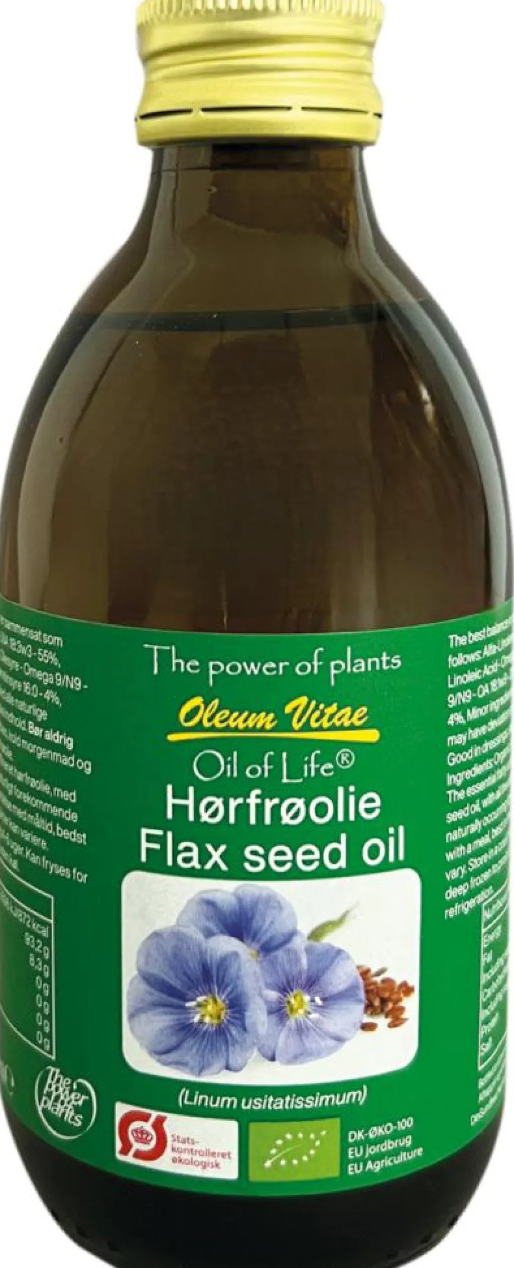 Oil of Life Hørfrø ren Ø< Olier & Eddike