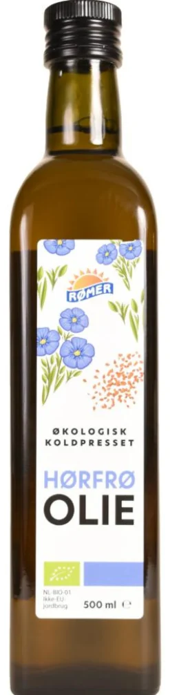 Rømer Olier & Eddike<Hørfrøolie koldpresset Ø