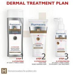 Pharmaceris Hovedbundspleje<H-Stimutone Specialist Grey Hair Preventing & Hair Stimulating Shampoo
