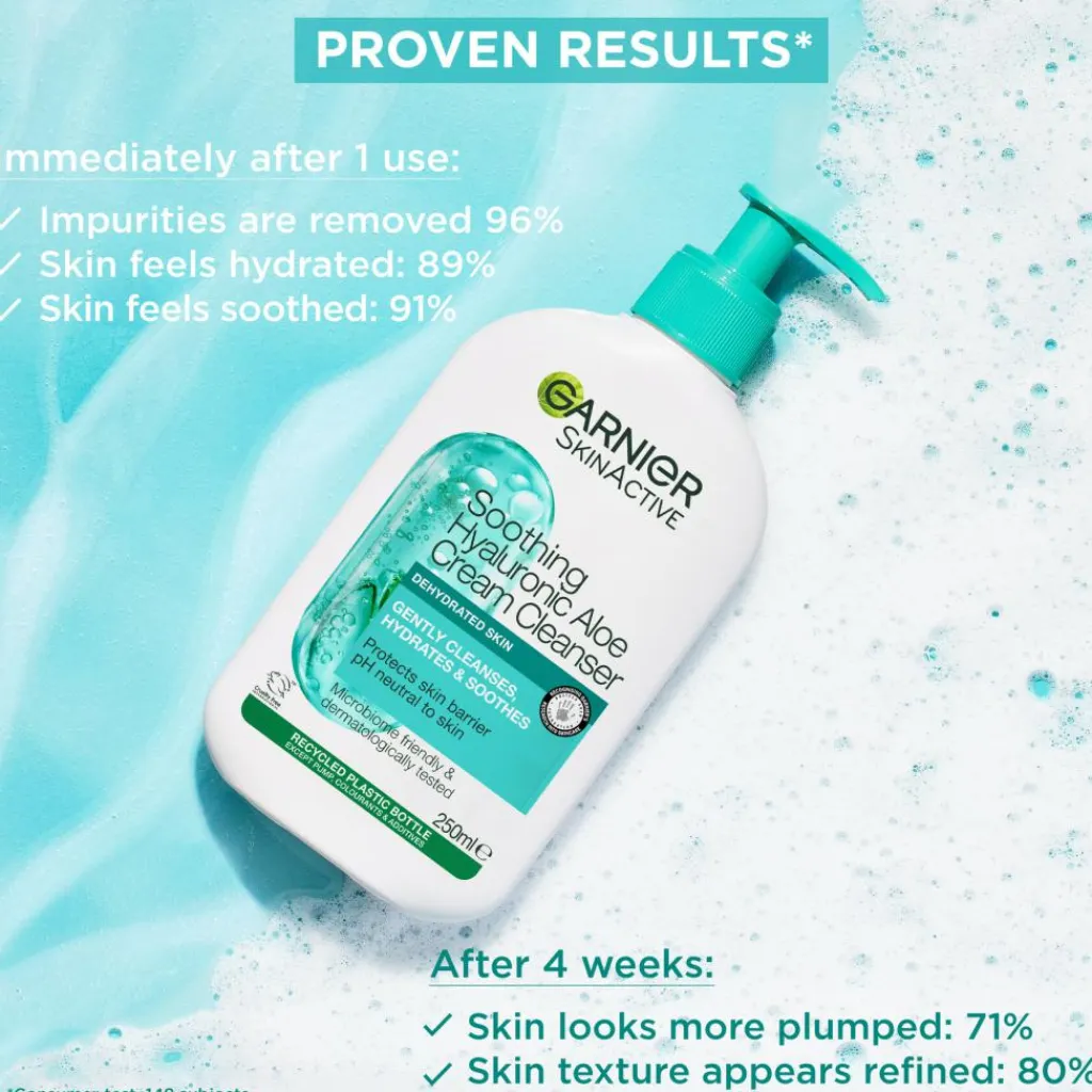 Garnier Hyaluron Barrier Protect Cream Rensegel< Ansigtspleje