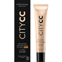 MÁDARA Bb/Cc Cream>Hyaluronic Anti-Pollution CC Cream SPF15 Beige