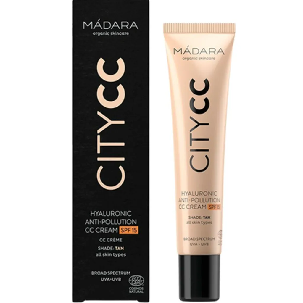 MÁDARA Hyaluronic Anti-Pollution CC Cream SPF15 Tan< Bb/Cc Cream