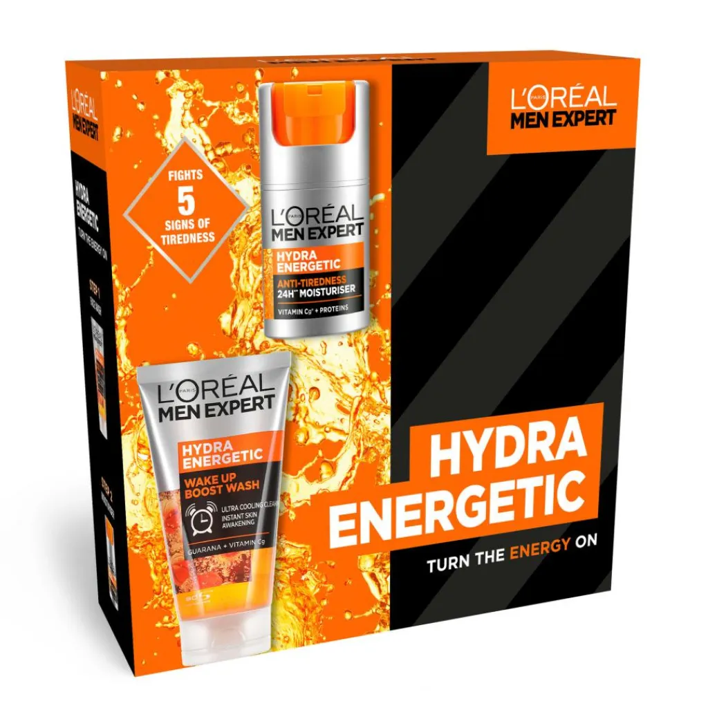 L'Oréal Paris Hydra Energetic Gaveæske< Gaveæsker|Gaveæsker Til Ham