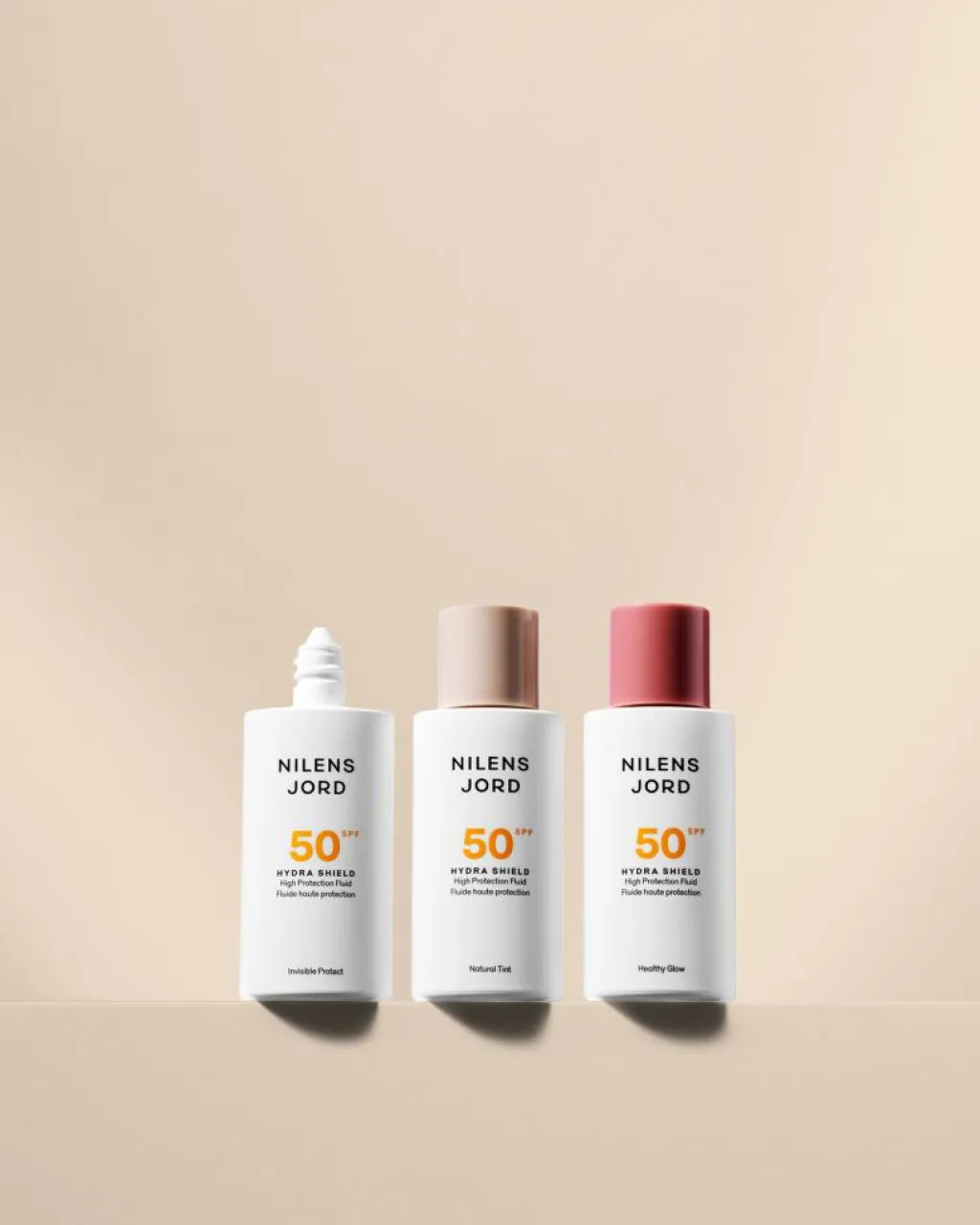 Nilens Jord Hydra Shield SPF 50< Solcreme