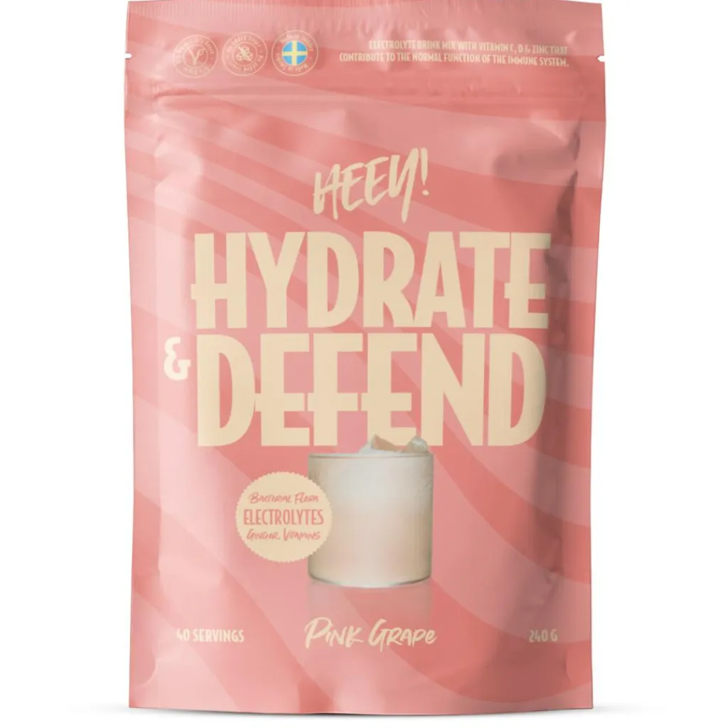 Heey! Elektrolytter|Immunforsvar>Hydrate & Defend Electrolytes + Immune Booster