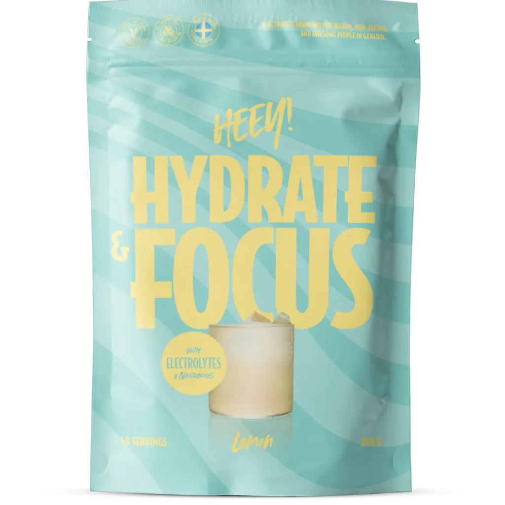 Heey! Elektrolytter<Hydrate & Focus Electrolytes + Lions Mane