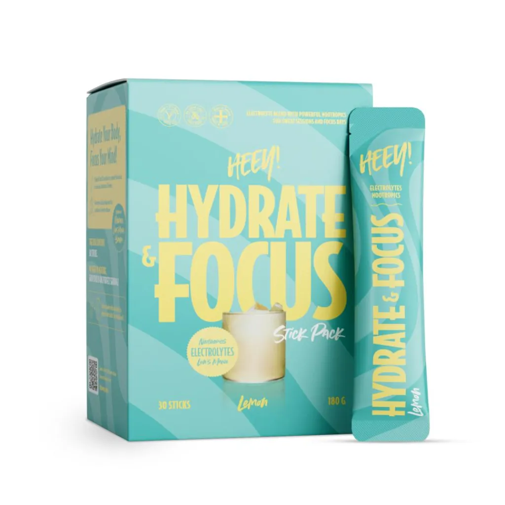Heey! Elektrolytter<Hydrate & Focus Electrolytes + Lions Mane