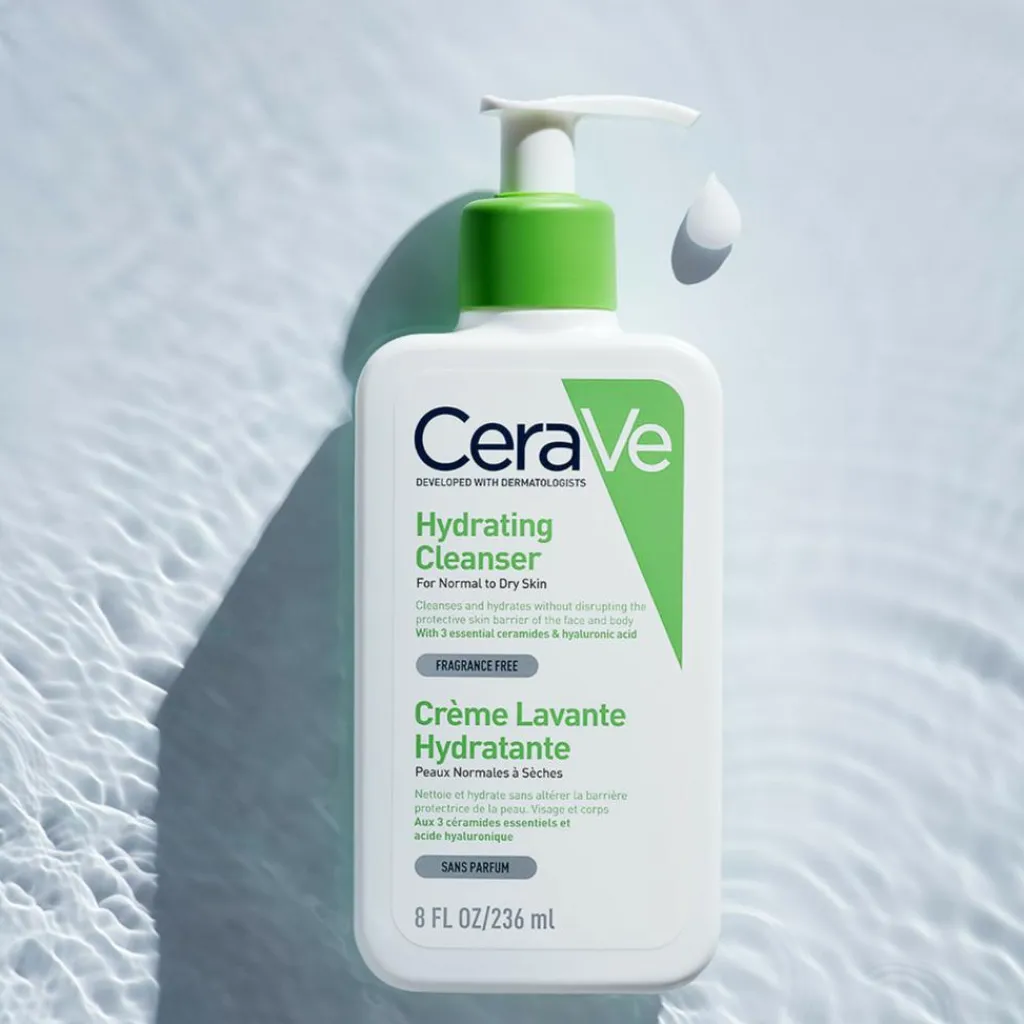 CeraVe Dermatologisk Hudpleje Til Mænd|Ansigtspleje>Hydrating Cleanser