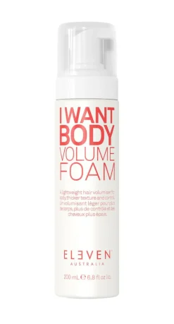 Eleven Australia I Want Body Volume Foam< Volumen|Styling Mousse