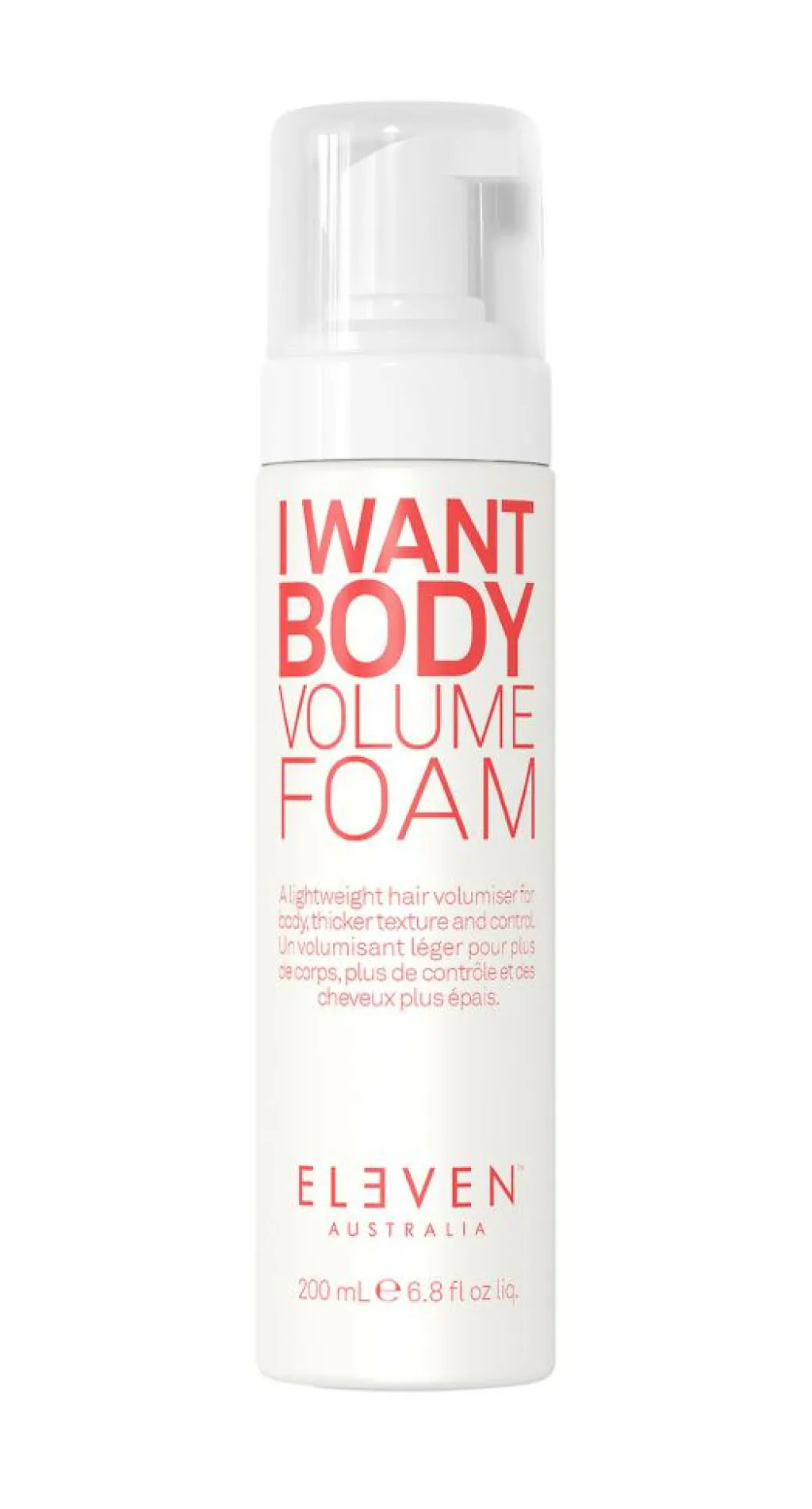 Eleven Australia I Want Body Volume Foam< Volumen|Styling Mousse