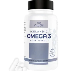 VitaOil Icelandic Omega 3 Fiskeolie< Fiskeolie & Omega 3