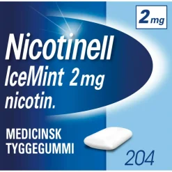 Nicotinell Nikotintyggegummi|Rygestop<Icemint Tyggegummi 2 mg