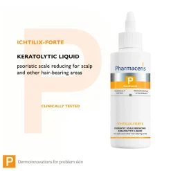 Pharmaceris Ichtilix Forte, Præparat mod skæl og flager på hårbærende områder< Hovedbundspleje