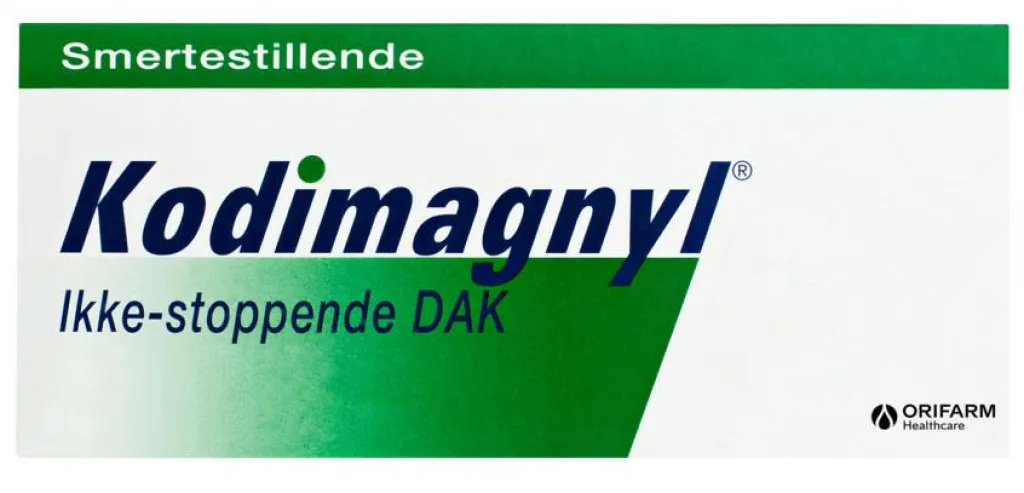 Kodimagnyl Ikke-stoppende DAK filmovertrukne tabletter< Hovedpine|Smerter
