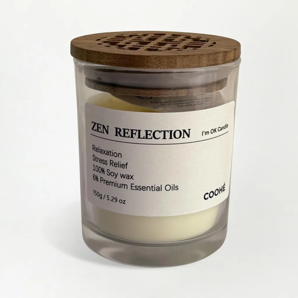 COOHÉ Lys & Lamper>I'M OK Soy Wax Aroma Candle