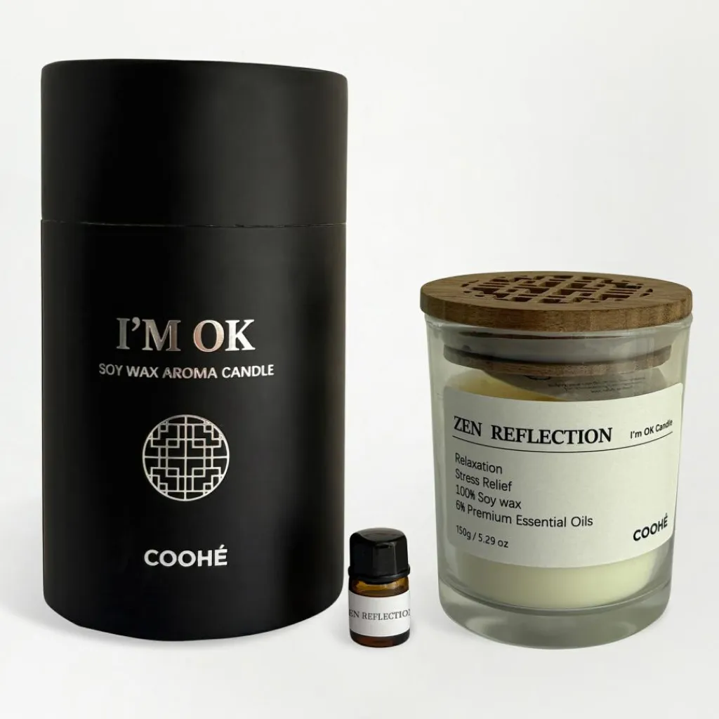 COOHÉ Lys & Lamper>I'M OK Soy Wax Aroma Candle