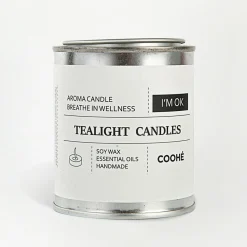 COOHÉ I'M OK Tealight Candles< Lys & Lamper|Duft Til Hjemmet