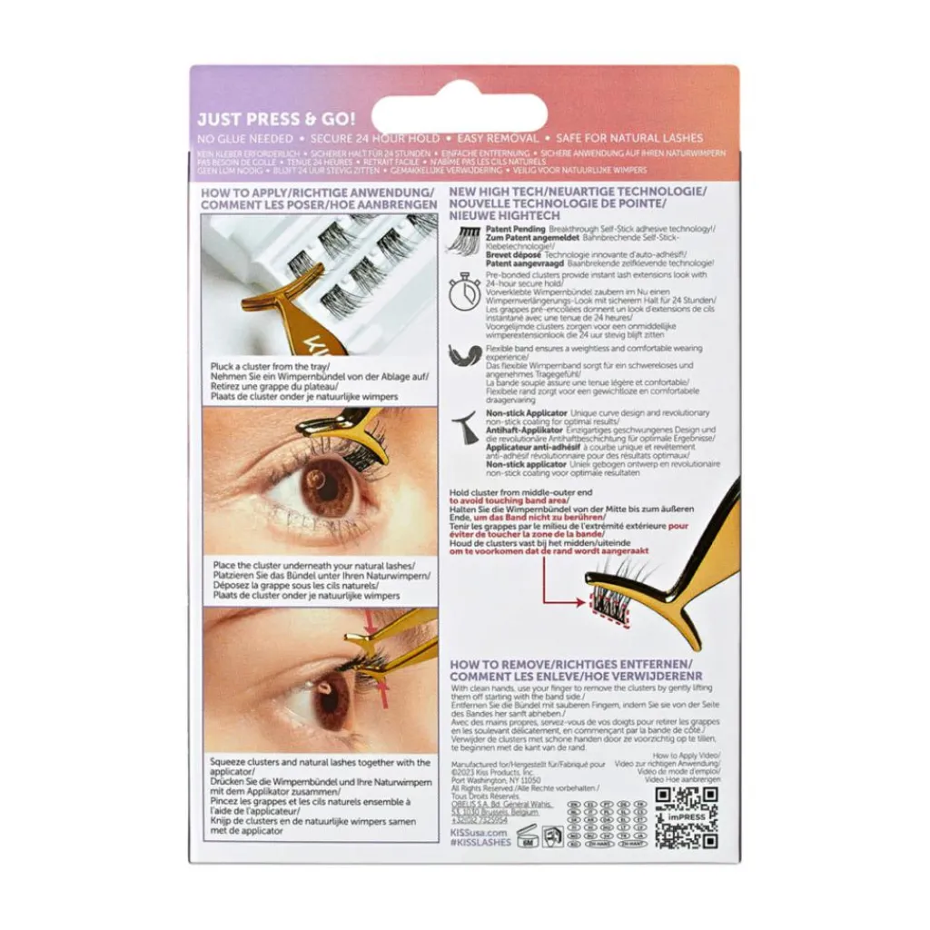 Kiss imPRESS PRESS-ON-FALSIES< Øjenvipper