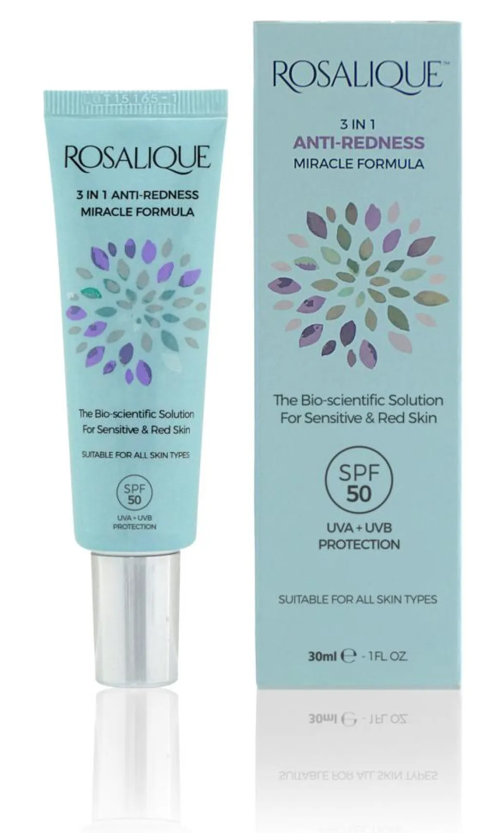 Rosalique 3-In-1 Anti-Redness SPF50< Dagcreme