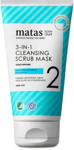 Matas Striber Renseprodukter>3-in-1 Cleansing Scrub Mask