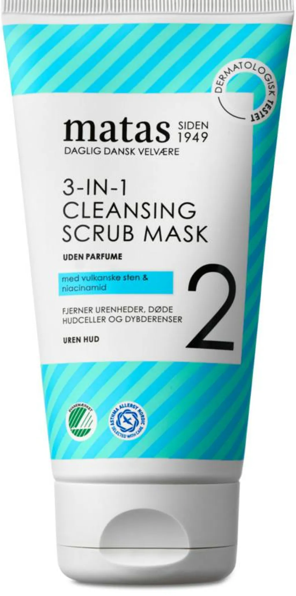 Matas Striber Renseprodukter>3-in-1 Cleansing Scrub Mask