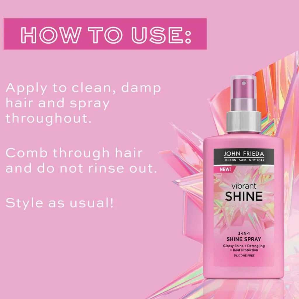 John Frieda Glans<3-in-1 Shine Spray
