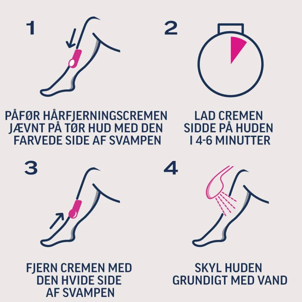 Veet Hårfjerningscreme<In Shower Hårfjerningscreme Tør Hud