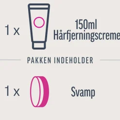 Veet Hårfjerningscreme<In Shower Hårfjerningscreme Tør Hud