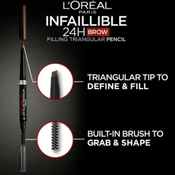 L'Oréal Paris Øjenbryn<Infaillible Brows 24H Filling Triangular Pencil