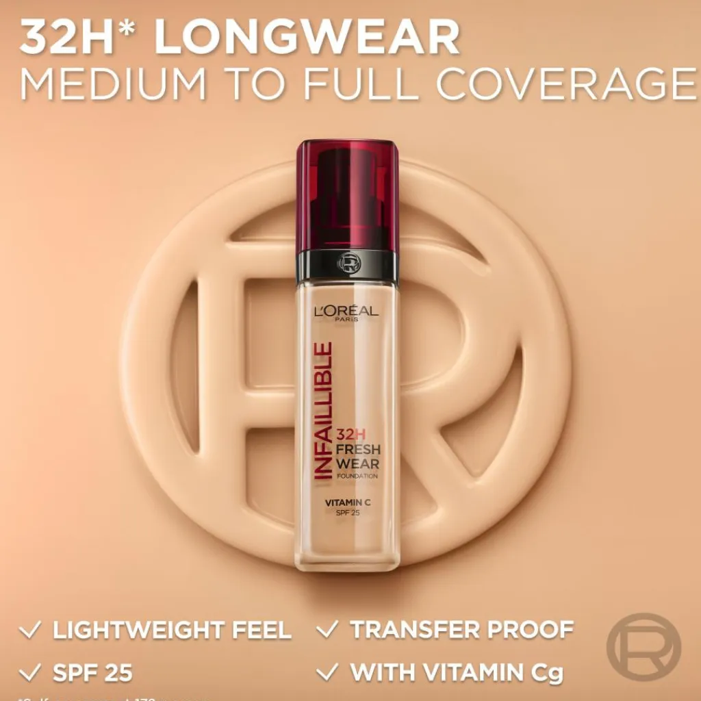 L'Oréal Paris Foundation>Infaillible 32H Fresh Wear Foundation