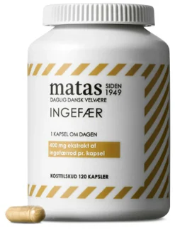 Matas Striber Ingredienser<Ingefær