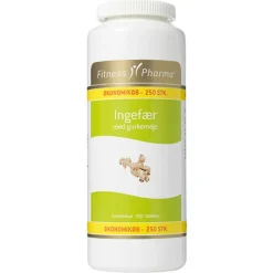 Fitness Pharma Ingredienser<Ingefær m/gurkemeje
