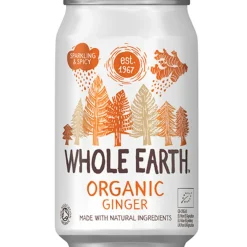 Whole Earth Vand & Sodavand<Ingefær Sodavand Ø