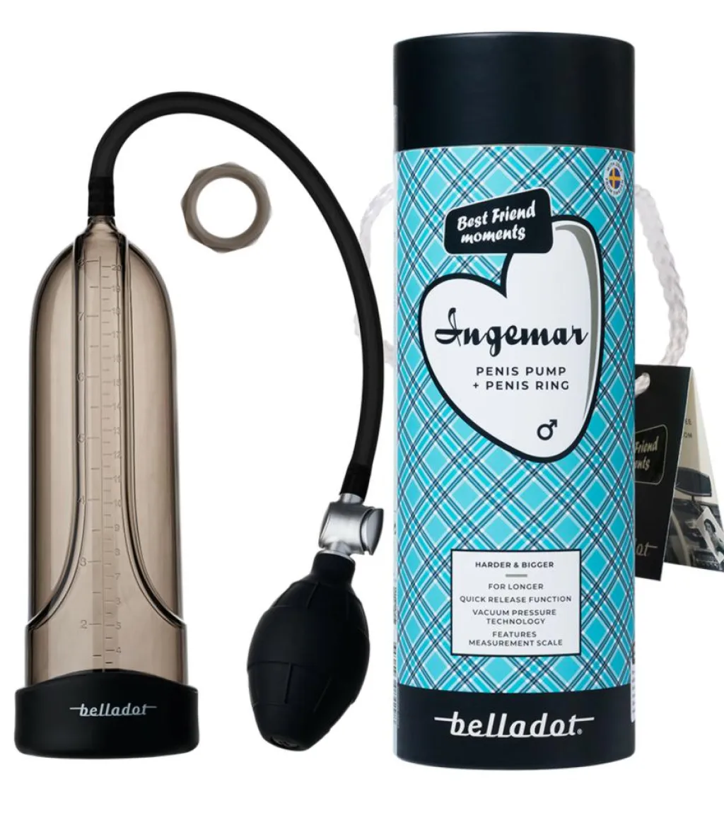 Belladot Ingemar Penis Pump + Ring< Sexlegetøj Til Mænd|Sexlegetøj