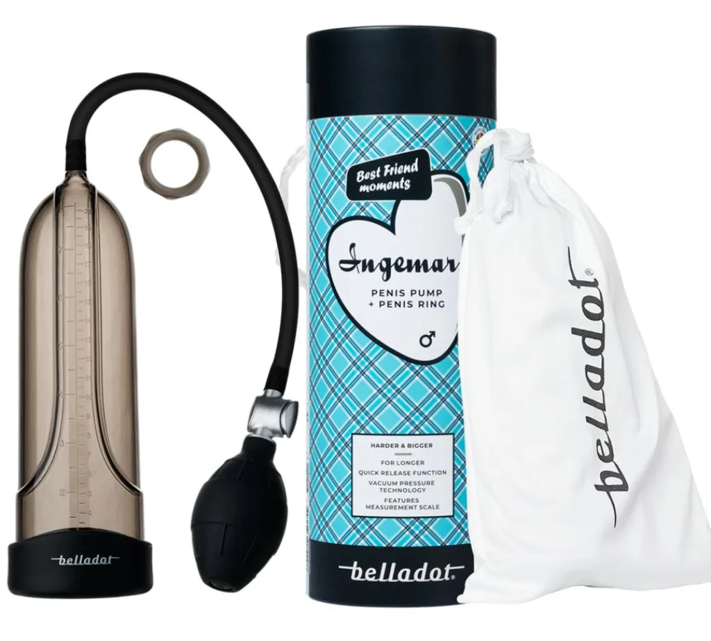 Belladot Ingemar Penis Pump + Ring< Sexlegetøj Til Mænd|Sexlegetøj