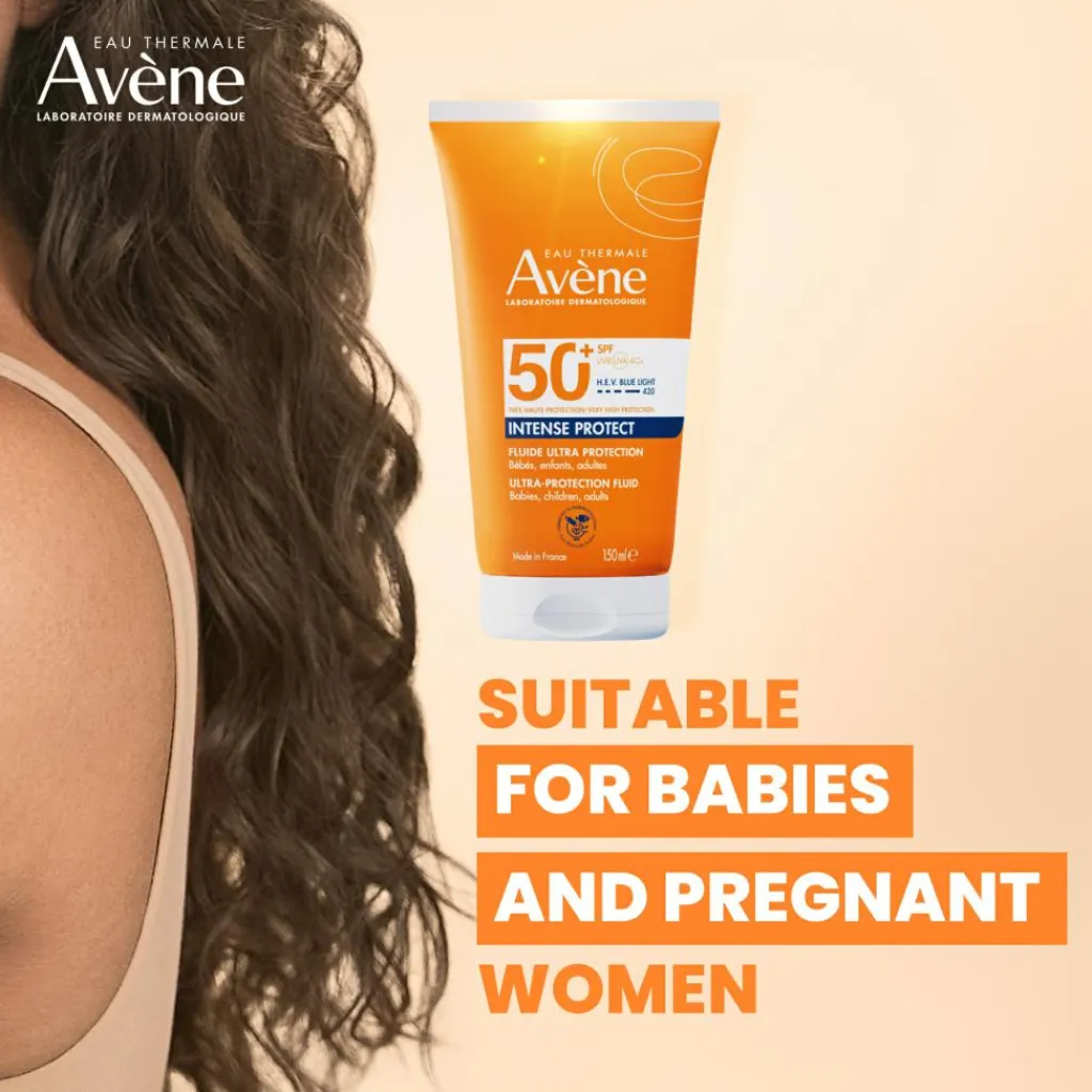 Avène Intense Protect SPF50+ Ultra Resistant Sun Fluid<Børn Solcreme Til Børn|Solcreme