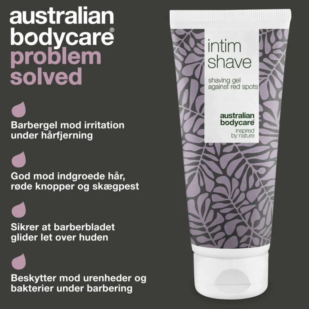 Australian Bodycare Intimpleje|Barberskum & Gel<Intim Shave