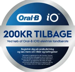 Oral-B Mund & Tandpleje<iO 10s Eltandbørste