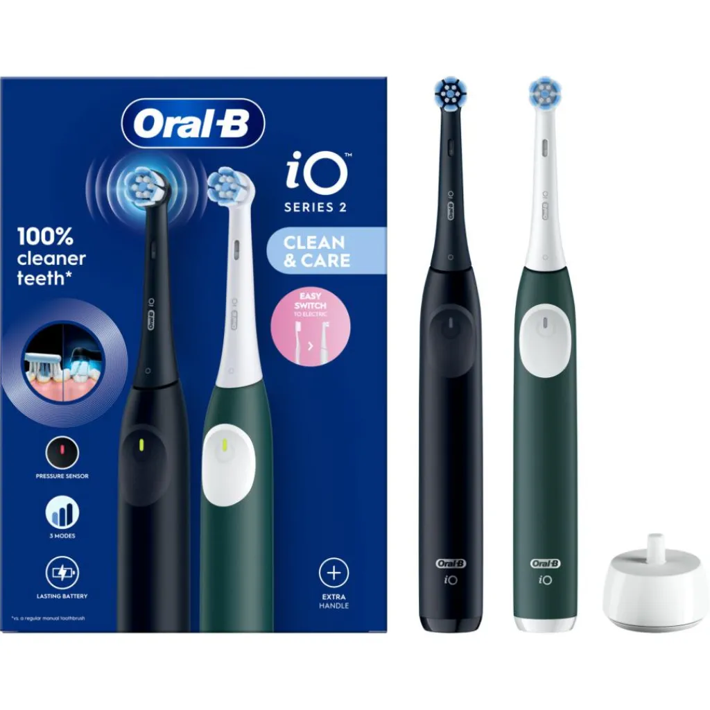 Oral-B Mund & Tandpleje<iO2 Series Duo Eltandbørtse