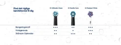 Oral-B iO Ultimate Clean Børstehoveder< Mund & Tandpleje