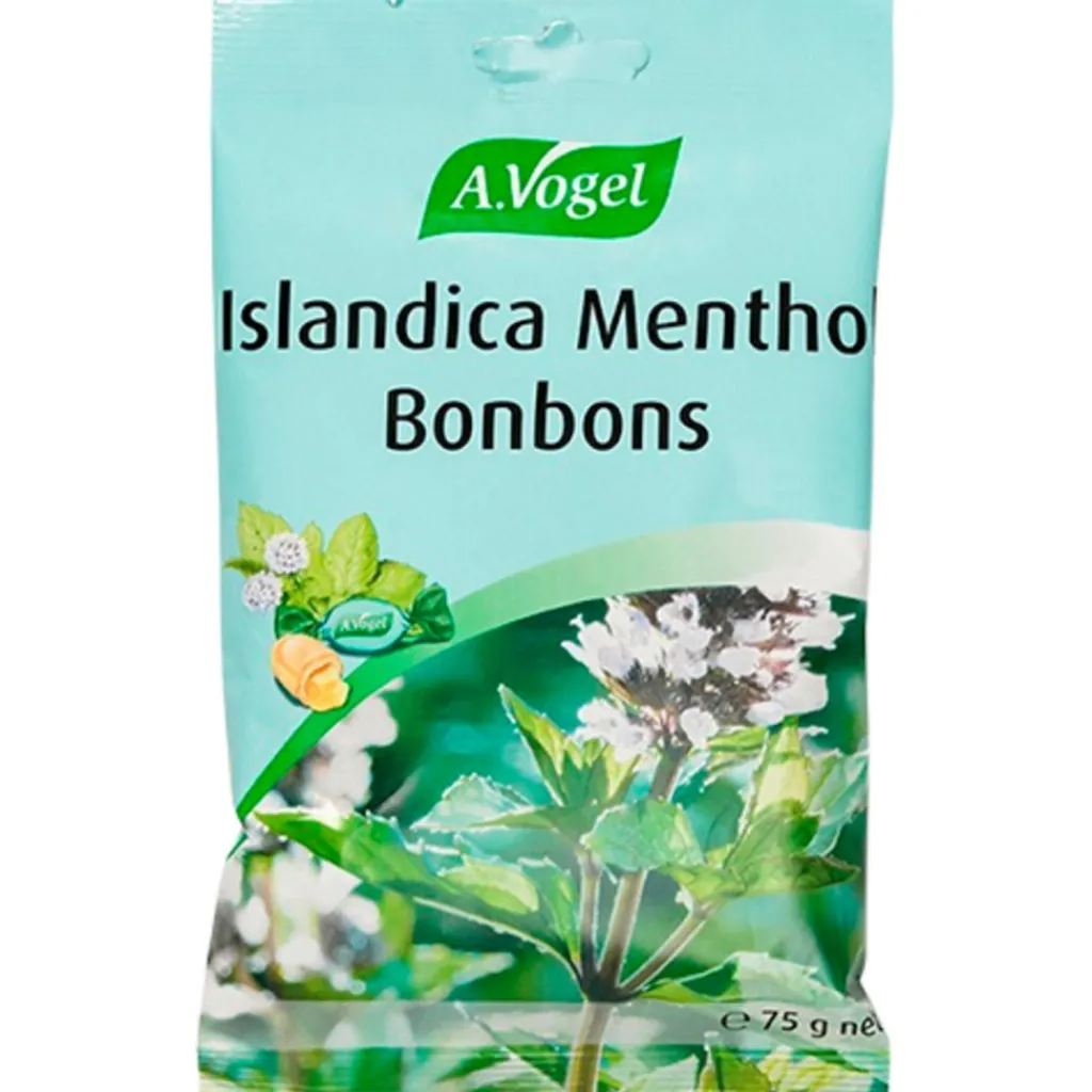 A.Vogel Bolsjer & Pastiller<Islandica menthol bonbons