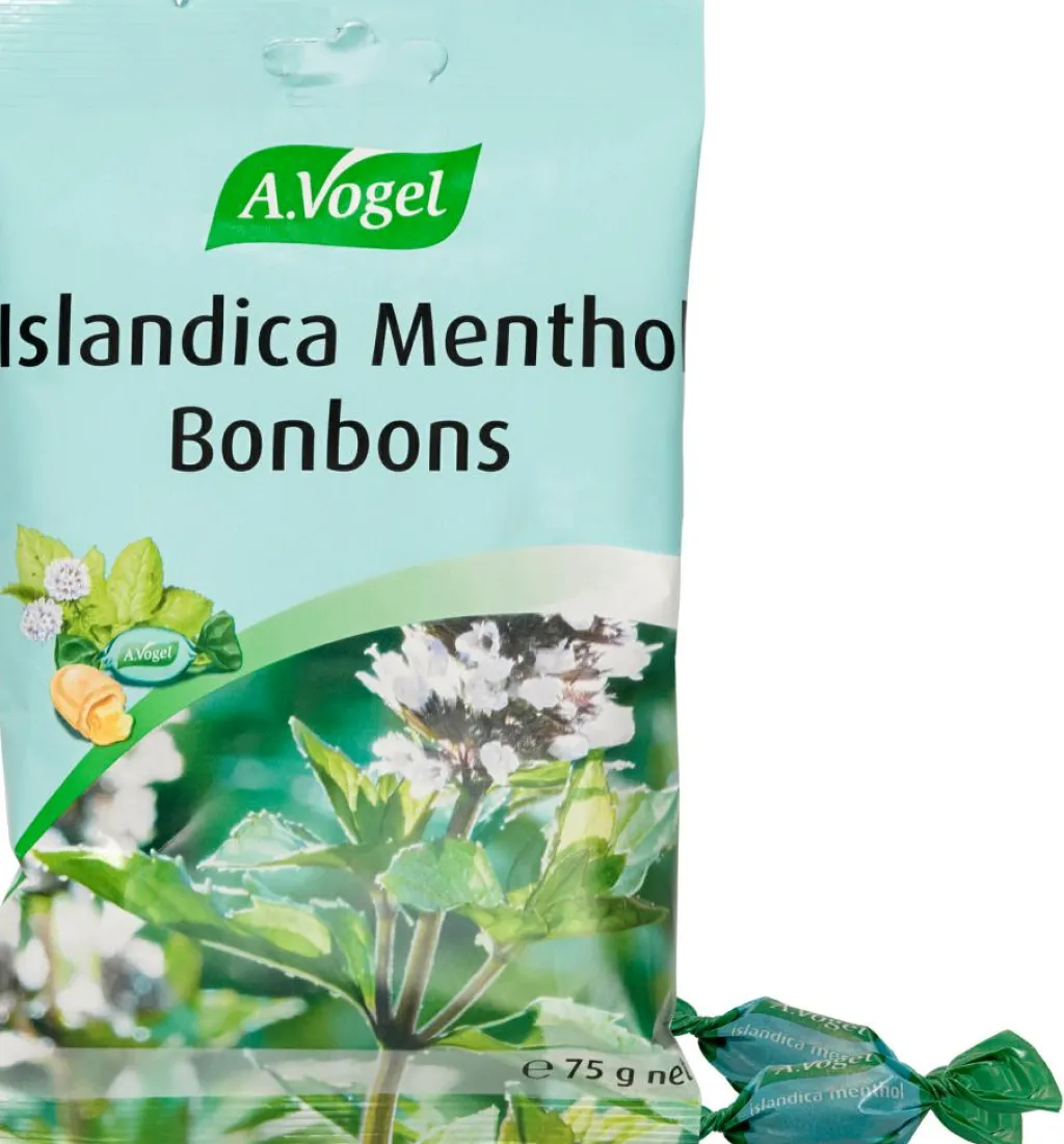 A.Vogel Bolsjer & Pastiller<Islandica menthol bonbons