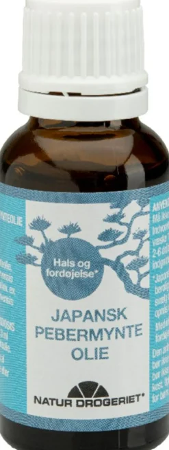 Natur Drogeriet Øvrige Kosttilskud>Japansk Pebermynteolie
